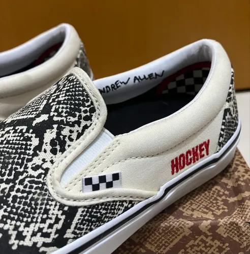 Vans Slip-On x Hockey PopCush