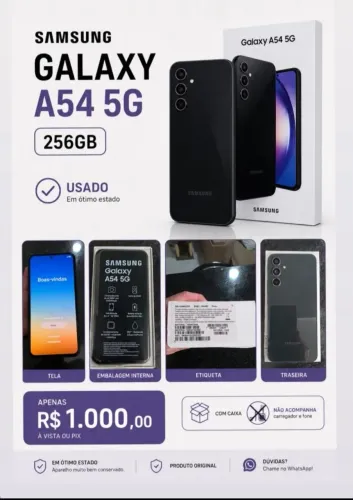 Celular sansung A54 256gb