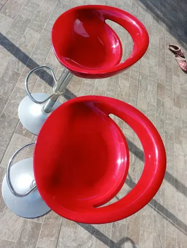 Banquetas Tulipa Alta Giratória 