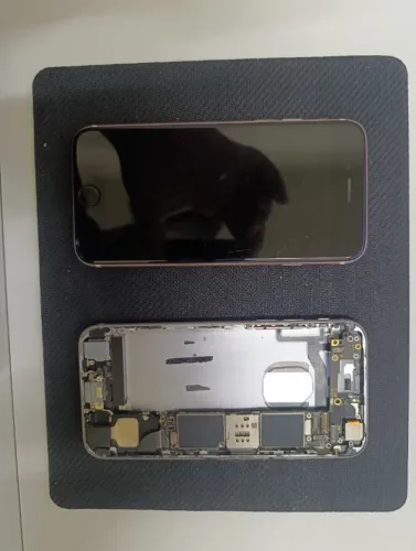 Carcaça iPhone 6s Original + Tela Funcionando + Bateria Nova