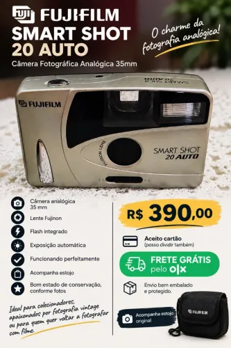 Câmera analógica raridade