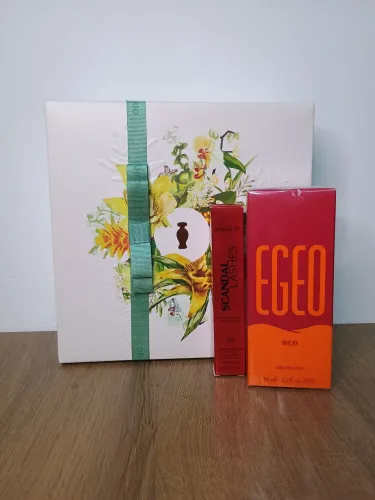 Kit Presente Egeo Red + Rímel Make B. - Pronta Entrega