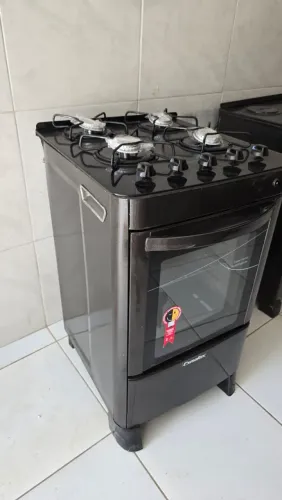FOGÃO DE 4 BOCAS DE VIDRO 