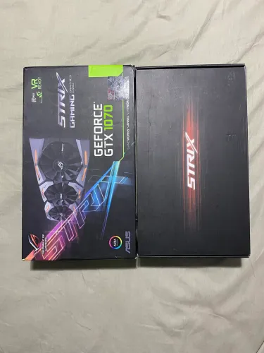 Placa de Vídeo ASUS ROG STRIX GeForce GTX 1070 OC 8GB