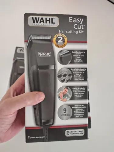 Máquina de Cortar Cabelo Wahl - Lâminas Afiadas e Duráveis