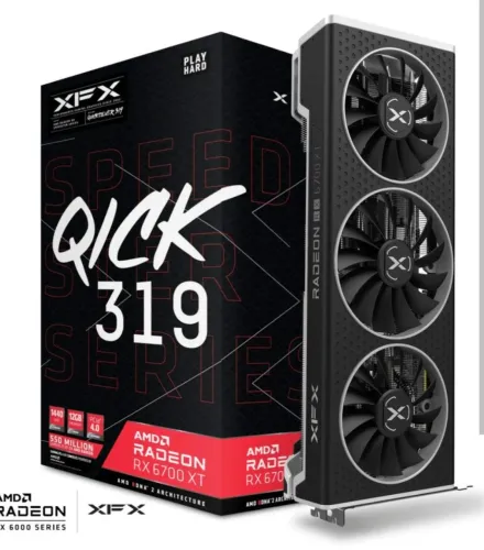 Placa de video RX 6700 xt xfx
