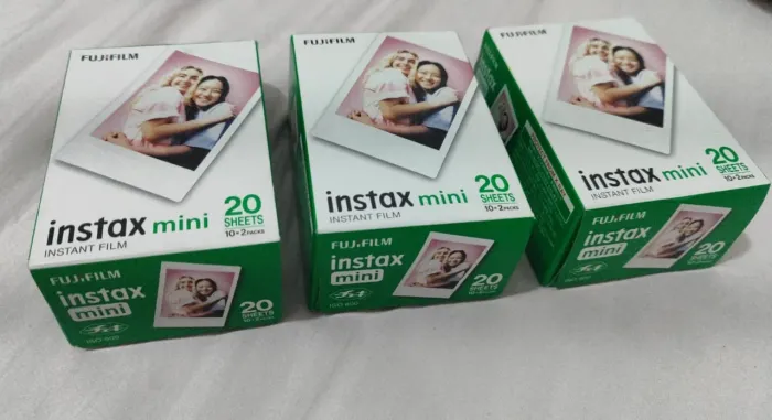Kit Filmes Instax Mini 3 cx 20 poses cada