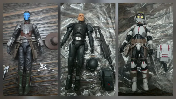Lote Star Wars Black Series Hasbro Bad Batch Action figure