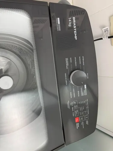 Máquina de Lavar 14Kg Brastemp Branca com Smart Sensor e Design Compacto - BWF14AB