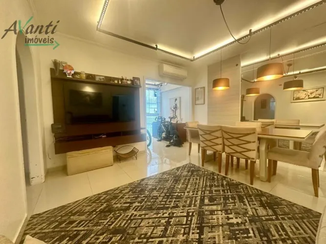 Apartamento com 2 dormitórios à venda, 104 m² - Aparecida - Santos/SP