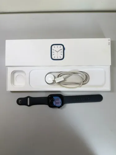Apple Watch Series 7 45mm Meia-noite - OLX Pay - Ótimo Estado - Aceito Troca