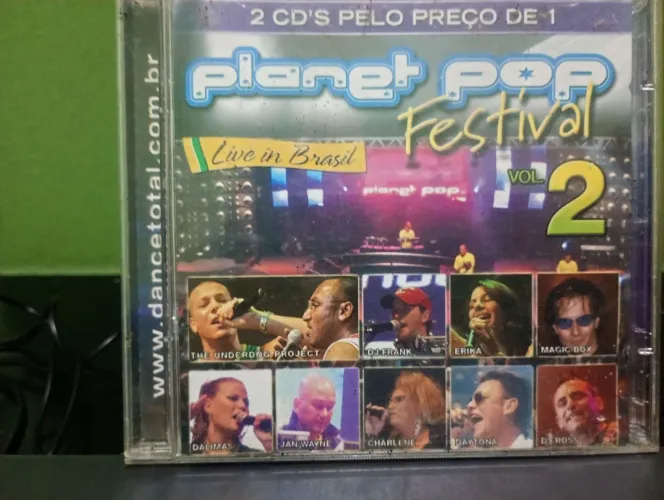 Cd duplo planet Pop festival 