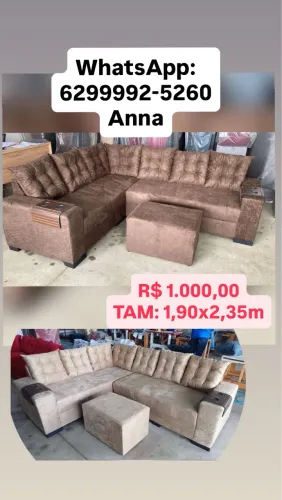 Sofá pronta entrega?!!!