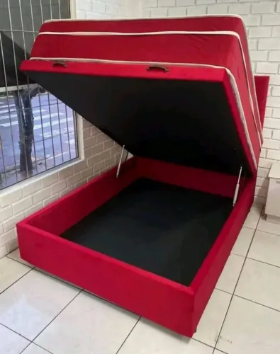 BASE BAU + COLCHÃO D33 NOVO DE FÁBRICA FRETE GRÁTIS 