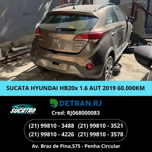 SUCATA HB20 2019 1.6 AUTOMÁTICO 