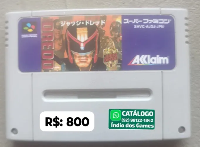 Judge Dredd = R$: 800