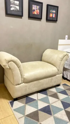 Recamier Estofado Bege