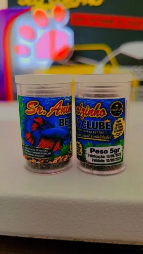 Ração para peixe Betta 