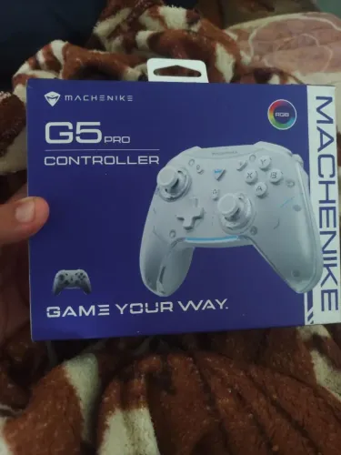 Controle machenike G5 pró sem fio Pc s box e celular Android, e iPhone com dongo USB e bli