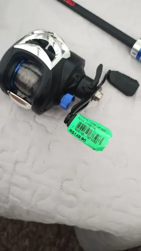 Carretilha e vara barato 