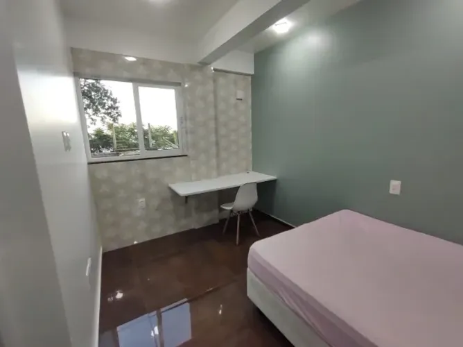LINDA KITNETE 25 M² - com suíte -  MORAR SOMENTE UMA PESSOA.