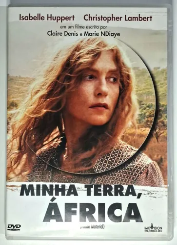 DVD Minha Terra, África - Isabelle Huppert (Original Imovision) de Claire Denis