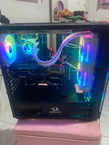 Pc gamer i5 9 gen 24 Gab ram rx 6600 8gb ssd 240 Gab