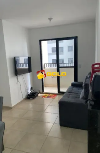 Apartamento para Locação em Uberlândia, Shopping Park, 2 dormitórios, 1 banheiro, 1 vaga