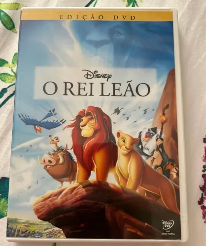 dvd o rei leão original, em ótimo estado.