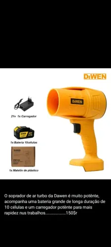 Soprador de ar turbo de folhas 88v