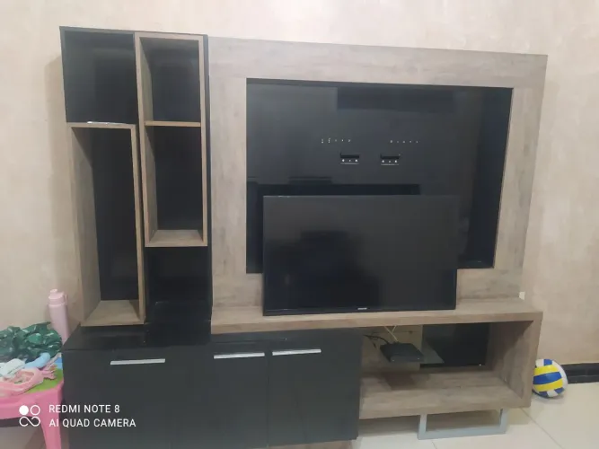 Tv Samsung 40 e Rack 3 gavetas
