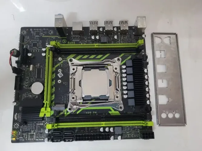 Kit Placa mãe x99 TPM 2.0 com processador xeon 2650v4