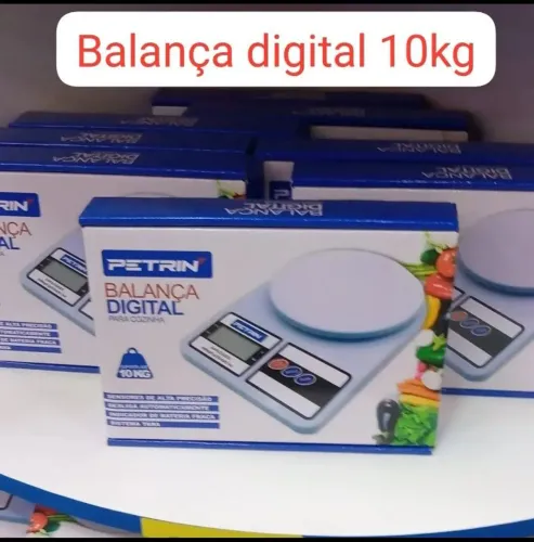 Balança Digital De Cozinha Pesa Até 10kg