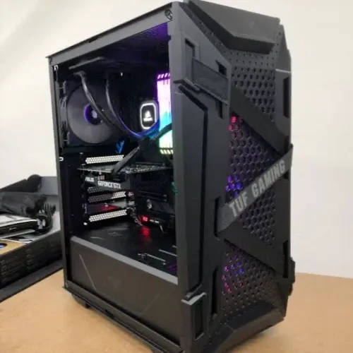 Gabinete Gamer Asus TUF - Impecável 