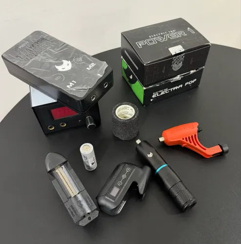 KIT TATUAGEM ELETRIC INK
