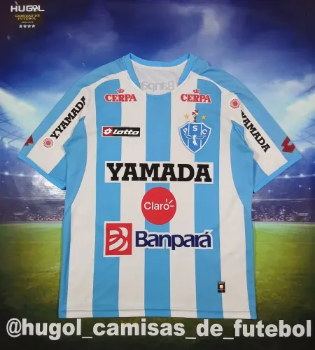Camisa do Paysandu 2011/12 Lotto #10 Tamanho P 