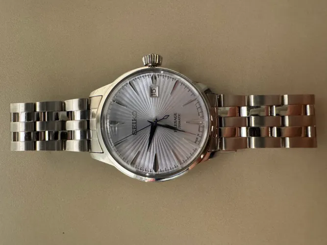 Seiko Presage Automatic 4R35 - Completo (Caixa, Manual, Garantia)