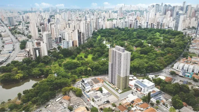 Apartamento para venda possui 65 metros quadrados com 2 quartos em Setor Oeste - Goiânia -