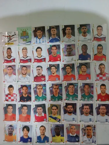 Figurinhas da Copa do Mundo 2014