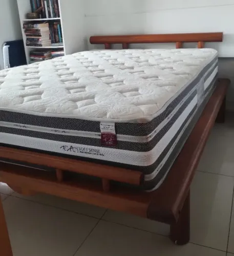 Cama estilo oriental sem colchão