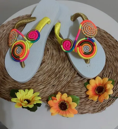 CHINELO DECORADO ESPIRAL