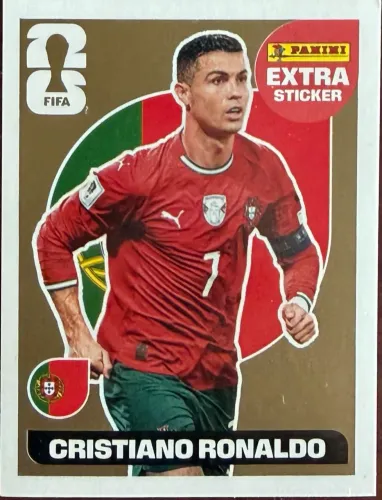 Figurinha original Panini legend Copa 2026 Cristiano Ronaldo bronze
