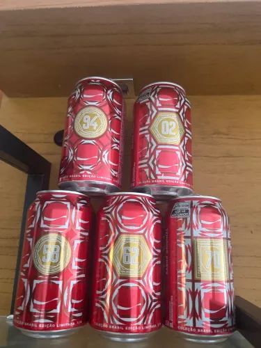 Coleção Completa Coca-Cola Títulos do Brasil (1958, 1962, 1970, 1994 e 2002)