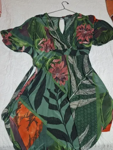 Vestido zinzane estampado g