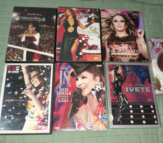 Kit dvds divas do axé