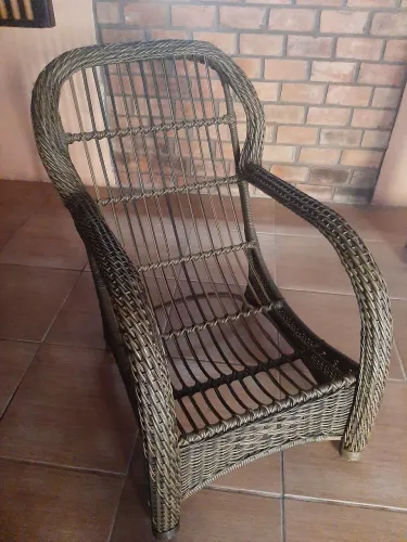 Cadeira de vime