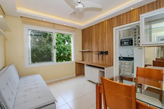 Apartamento 1 dormitório mobiliado à venda - Pronto para morar - Bairro Rio Branco