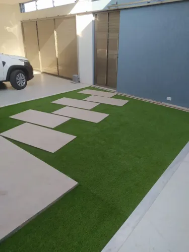 Grama Sintética 20mm - fabricação nacional - UV - com mão de obra de instalação - Curitiba