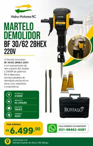 Martelo Demolidor 30/62