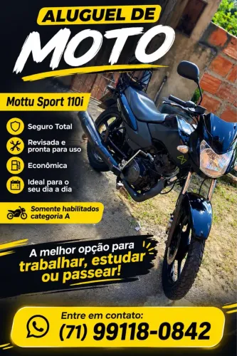 Mottu 110 / aluguel 